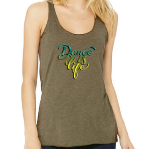 Dance is life - Olive Green - Tank Top